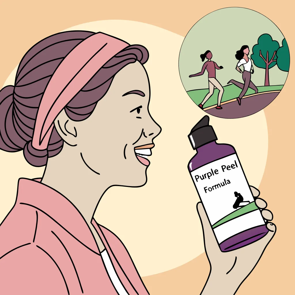 Now: Purple Peel Exposed The Antioxidant That Burns Fat 16 Real user result with Purple Peel supplement